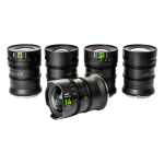 Lens Lens NiSi Cine Lens Set Athena Prime Fuji G-Mount (Without Drop-In Filter)