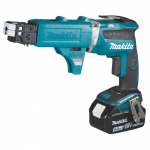 Makita DFS452TJX2 elektriline kruvikeeraja ja l&ouml;&ouml;ktrell 4000 RPM Must, Sinine, Hall