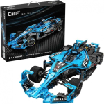 Klocki Klocki konstrukcyjne CaDA Duże auto rycssowe 60 cm Samoch&oacute;d sportowy Electric Super Racing Car Zydra rycss&oacute;wka Chassis 1667 part