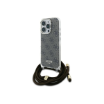 Case Case Guess GUHCP16XHC4SEW iPhone 16 Pro Max 6.9" brown/brown hardcase Crossbody Cord 4G Print
