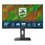 Philips 3000 series 32B1N3800/00 PC lamekuvar 81,3 cm (32") 3840 x 2160 pikslit 4K Ultra HD LCD Must