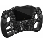 Asetek Asetek SimSports Invicta Formula Steering Wheel, 4.3-inch LCD, USB-C - Black on Black Edition