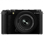 FUJIFILM X-M5 - system camera + XC 15-45mm lens, black