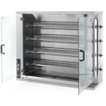 Stove Stove Gas fryer 16-20 chickens 18.8 kW natural gas LPG PB - Hendi 226087