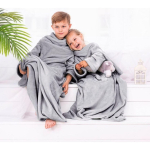 DecoKing BLANKET LAZYKIDS STEEL 90x105