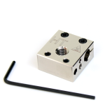 Micro Micro Swiss Copper Plated High Temperature MK8 Style Heating Block Upgrade for CR10/Ender/ANET A8 Printers and MK7, MK8, MK9 Hot