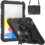 Deqster 360&deg; Tableth&uuml;lle Rugged Case iPad 10.9" (10. Gen.) &Auml;&auml;rmiselt vastupidav kaitsekate USA s&otilde;jav&auml;estandardile (MILSTD 810H)