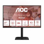 AOC 27E4CV PC lamekuvar 68,6 cm (27") 1920 x 1080 pikslit Full HD LED Must