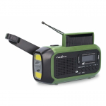 Nedis RDDBCR2000GN raadio Kaasaskantav Digitaalne Must, Roheline