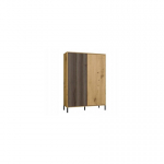 KAMARO KAMARO 2DD SLIM/GŁ OAK ARTISAN VITRIIN KAPP