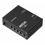Teltonika RUTC41 juhtmevaba ruuter Gigabit Ethernet Kaks sagedusala (2,4 GHz / 5 GHz) 5G Must