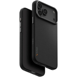 Dėklas Dėklas UNIQ Keva EDGE, m&otilde;eldud iPhone 18 Pro Max / 17 Pro Max, Magclick laadimine, must v&auml;rv