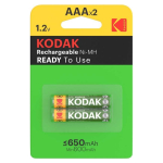 Kodak laaditav Ni-MH AAA aku 650mAh 2tk pakk