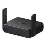 AX3000 AX3000 Reisi marsruuter | MR84X-Travel | 802.11a | 574/2402 Mbit/s | 10/100/1000 Mbit/s | Ethernet LAN (RJ-45) port 1 | Mesh tug