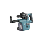 Makita DHR243ZJW Cordless perforator, 18 V, SDS-PLUS, 2.0J LED, VACUUM, Without batteries and charger!