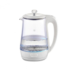 Maestro MR-052-White Electric glass kettle, white 1.7 L
