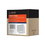 Orno MEGY DLS GU10 downlight max 50W, IP54, square, white, aluminum