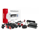 Amio Parking sensors, reverse, buzzer, 8 sensors, black, internal, 16.5 mm