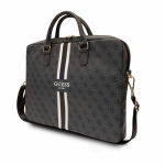 Case Case Guess PU 4G Printed Stripes Computer Bag 15|16" Black