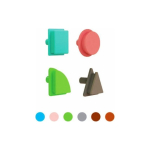 Masterkidz MASTERKIDZ Geometric Board Elements 256 pcs