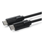 Microconnect USB3.2CC0.5 USB-kaabel USB 3.2 Gen 2 (3.1 Gen 2) 0,5 m USB C Must