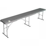 Saska Saska Garden Bench 183x28x43cm gray