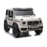 Lean Lean Cars Battery Car Mercedes G63 XXL White 4x4