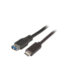 EFB EFB Elektronik K5313SW.0,2 USB-kaabel USB 3.2 Gen 1 (3.1 Gen 1) 0,2 m USB C USB A Must