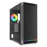 Sharkoon AK4W RGB Strip Midi Tower Must