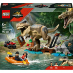 LEGO Jurassic World Escape rzeku przed tyranozaurem 76975
