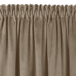 Kardinad Kardinad VILA beež v&auml;rv klassikaline draakoniriba l&auml;bipaistev 10 cm koos 3 cm frantsiisiga samet 265x270 homede