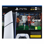 Sony PlayStation 5 Digital + EA Sports FC 26 Bundle 825 GB WiFi Must, Valge