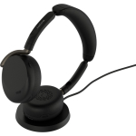 Jabra Evolve3 65 Flex LINK390A juhtmevaba peakomplekt ja juhtmevaba laadimisaluse, UC, must
