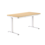 ACTIVEJET laud elektrilise k&otilde;rguse reguleerimisega 120x60 ET119S valge/ tamm