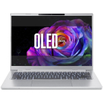 Acer Aspire 14 s&uuml;learvuti tehisintellekti OLED (A14-I71M-90HK) "Copilot+" 14,0-tollise WUXGA OLED-ekraaniga, Intel Core Ultra 9-