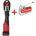 Rothenberger Romax 4000 aku pressikomplekt SV15-22-28mm 4Ah AMPShare