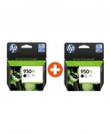 HP HP CN045AE / 950XL Original Black Ink Cartridge (Pack of 2)