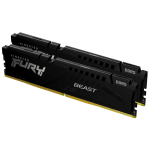 Kingston Kingston Technology FURY Beast m&auml;lumoodul 64 GB 2 x 32 GB DDR5 5600 MT/s 288-pin DIMM