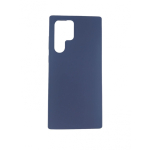 Evelatus Samsung Galaxy S22 Ultra Premium Soft Touch Silicone Case Navy Blue