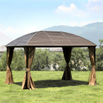 Varikatus Varikatus SUNSET 3x4xH2/2,7m, bee&thorn;/pruun