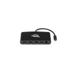 OWC Thunderbolt 3 mini Dock Juhtmega &uuml;hendatud Must