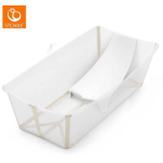 Stokke Flexi Bath - folding bathtub with insert | Sandy brownish yellow