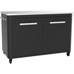 Cozze Outdoor Kitchen - outdoor kitchen / table, with two doors