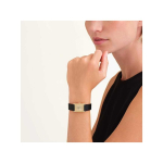 Rosefield Heirloom watch modern champagne dial gold black leather HCBLG-H07