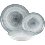 Dinner Dinner set for 6 people Aqua 18 pieces AMBITION