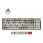 Keychron C2 Pro 8K klaviatuur Universaalne USB QWERTY US rahvusvaheline Hall