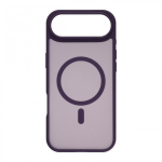 FoneKit MagSafe-yhteensopiva Soft Touch suojakuori, iPhone Air, lilla