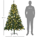 Mfp Mfp paber j&otilde;ulupuu roheline p&uuml;hade jaoks, 180 cm