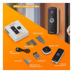 Toucan Wireless Video Uksekello koos Kellaga V3