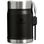 Stanley The Legendary Classic Food Jar toidu termosed ja spork, 0,41 l, Must 2.0